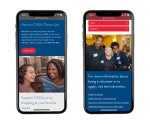 CASA Mobile website
